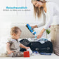 Opblaasbare watergevoelige mat voor baby's en huisdieren