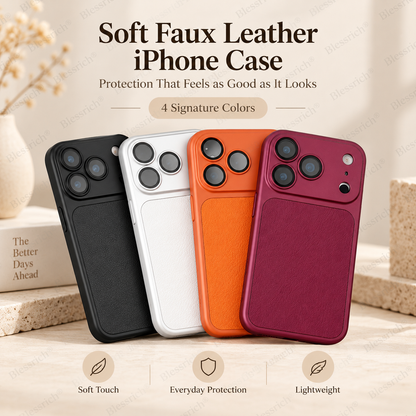 📢📢50% KORTING!! ⏰ New iPhone 18-InspiNieuwe kleuren geïnspireerd op de iPhone 18! Luxe, zachte hoes van kunstleer 💎 | Premium Touch ✨red Colors! Luxe Soft Faux Leather Case 💎 | Premium Touch ✨