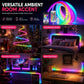 🎨💡 Neonlichtstrip van imitatiebont – 360° rondom stralend ✨