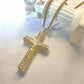 ✝️ Koop 1 krijg 1 gratis🔥 Ketting met Jezus-kruisbeeld – 14-karaats verguld, in geschenkverpakking & spirituele bescherming 🙏