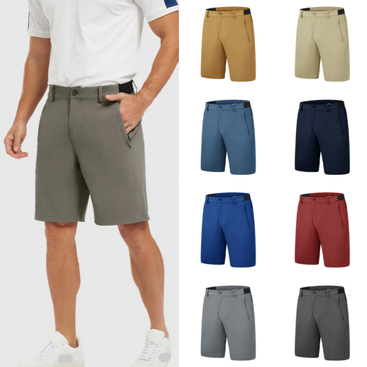🔥LAATSTE DAG UITVERKOOP 55% KORTING👍Heren Stretch Sneldrogend Casual Werk Golf Shorts
