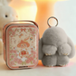 💘Valentijnsaanbieding: 50% Korting! 🐰 Handgemaakte Zachte Konijnen PomPom Sleutelhanger – Imitatiebont & Schattig Tasaccessoire!