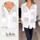 💥Uitverkoop 50% korting💥Vrouwen Lange Mouwen Print Fashion Kapsel Shirt