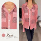 💥Uitverkoop 50% korting💥Vrouwen Lange Mouwen Print Fashion Kapsel Shirt