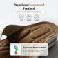 🌸 Dames Bloemen Sleehak Teenslippers – Bloemenaccenten, Gewatteerde Boogondersteuning & Antislip Zool ✨