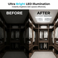 💡 TIDSBEGRÄNSAT 50% RABATT! ✨ 2-i-1 LED-takfläkt med belysning – Dubbel kylning, Ultrabright, Verktygsfrí installation 🌀