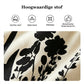 👗 50% KORTING NU! 🌿 Zachte Botanische Print V-Hals Midi Jurk – Elegant, Lichtgewicht & Veelzijdig voor Elke Gelegenheid 🌸