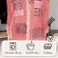 💥Uitverkoop 50% korting💥Vrouwen Lange Mouwen Print Fashion Kapsel Shirt