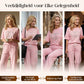 Casual Tweedelige Dames Set – Effen Top & Losse Broek | Comfortabel & Stijlvol voor Elke Dag