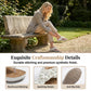 🌸 Dames Bloemen Sleehak Teenslippers – Bloemenaccenten, Gewatteerde Boogondersteuning & Antislip Zool ✨