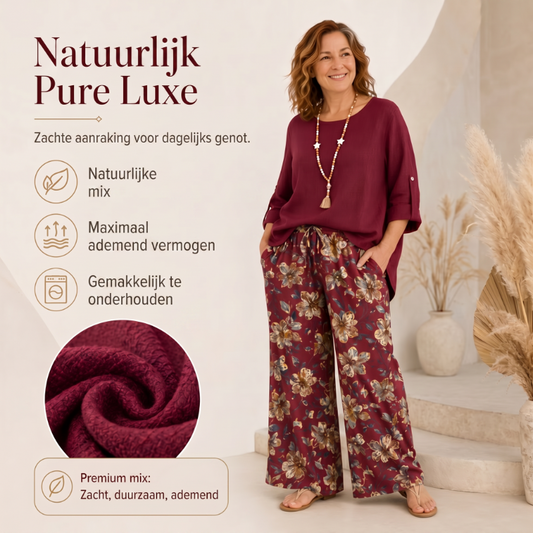 🔥50K+ VERKOCHT⏰ KORTING 50%🌼 Boho tweedelige set, katoenlinnen zonder zweten