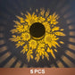 ☀️ Solar mandala lamp voor tuin & terras – 2-in-1 grondlamp & wandlamp – Decoratieve verlichting met vintage-effect – Roestvrij & duurzaam