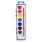 💖Valentijnsdag Hot Sale🔥Mini-aquarelverfsetjes+ 3 penselen