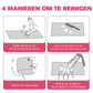 Vloermat met Bloemen van Pluche & Diatomeeënaarde