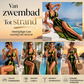 👙 TIJDELIJK 50% KORTING! ✨ Gestreept Tweedelig Badpak – Striknek, Ringdetail, Hoge Stretch 🌊