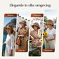 👒✨Elegante zonnehoed van gevlochten stro met strik