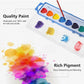 💖Valentijnsdag Hot Sale🔥Mini-aquarelverfsetjes+ 3 penselen