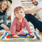 Opblaasbare watergevoelige mat voor baby's en huisdieren
