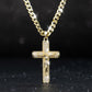 ✝️ Koop 1 krijg 1 gratis🔥 Ketting met Jezus-kruisbeeld – 14-karaats verguld, in geschenkverpakking & spirituele bescherming 🙏