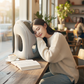 🔥50% KORTING🌬️✈️😴 Draagbaar, opblaasbaar, ergonomisch reiskussen: geniet altijd en overal van een comfortabele nachtrust 🧳💤✨