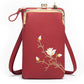 Crossbody mobiele telefoon portemonnee voor vrouwen