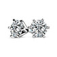 ✨Prachtige klassieke moissanite oorknopjes met zes pootjes