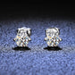 ✨Prachtige klassieke moissanite oorknopjes met zes pootjes