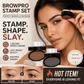 💖 50K+ Verkocht | Wenkbrauw Stempel Poeder Kit – Natuurlijke, Symmetrische Wenkbrauwen in Eén Druk | Waterproof tot 24U ✨