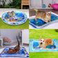 Opblaasbare watergevoelige mat voor baby's en huisdieren