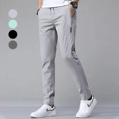 🏃‍♂️ TIJDELIJKE AANBIEDING: 50% KORTING! ✨ Joggingbroek van ijszijde voor heren – Sneldrogend, losse pasvorm, lichtgewicht ❄️