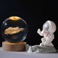 🎁3D Planeet Kristallen Bol – Fascinerend Licht & Decoratief Meesterwerk | Perfect voor Huis & Kantoor