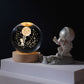 🎁3D Planeet Kristallen Bol – Fascinerend Licht & Decoratief Meesterwerk | Perfect voor Huis & Kantoor