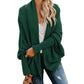 💕VROUWEN BATWING KABEL GEBREIDE SLOUCHY OVERSIZED CARDIGAN TRUI