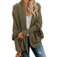 💕VROUWEN BATWING KABEL GEBREIDE SLOUCHY OVERSIZED CARDIGAN TRUI