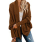 💕VROUWEN BATWING KABEL GEBREIDE SLOUCHY OVERSIZED CARDIGAN TRUI
