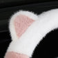 🎁Kerstuitverkoop - 30%🎅 korting Antislip Zachte Kattenoren Pluche Stuurwielhoes