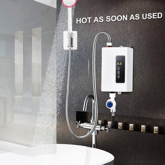 Instant waterverwarmer zonder tank🚿