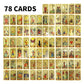 Baraja de Tarot Premium 78 Cartas - Lámina de Oro Mate con Caja de Regalo | Oferta Navideña