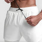 Heren 2-in-1 Sneldrogende Sportshorts