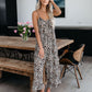 💃Zomeruitverkoop met 50% korting🥰Damesmode Spaghettibandjes Jumpsuit met Print