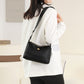 Minimalistische ruime nylon schouder- en crossbodytas