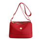 Minimalistische ruime nylon schouder- en crossbodytas
