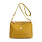 Minimalistische ruime nylon schouder- en crossbodytas