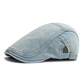 🍃 TIJDELIJK 50% KORTING! 👒 Unisex Denim Newsboy Cap – Tijdloos, Verstelbaar, Ademend 🍂