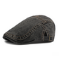 🍃 TIJDELIJK 50% KORTING! 👒 Unisex Denim Newsboy Cap – Tijdloos, Verstelbaar, Ademend 🍂