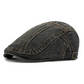 🍃 TIJDELIJK 50% KORTING! 👒 Unisex Denim Newsboy Cap – Tijdloos, Verstelbaar, Ademend 🍂