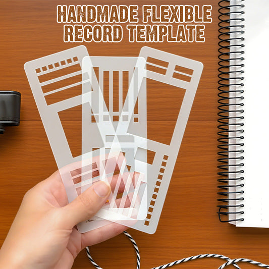 Handgemaakte Flexibele Sjabloon voor Bullet Journal