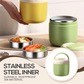 🎉Nieuwjaars Cadeau 50% KORTING!🍱1,5L Vacuümgeïsoleerde Lunchbox (Roestvrij Staal): 12 Uur Warmhouden + Lekvrij & Laagjesontwerp – Perfect Voor Onderweg!