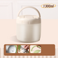 🎉Nieuwjaars Cadeau 50% KORTING!🍱1,5L Vacuümgeïsoleerde Lunchbox (Roestvrij Staal): 12 Uur Warmhouden + Lekvrij & Laagjesontwerp – Perfect Voor Onderweg!