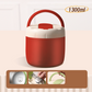 🎉Nieuwjaars Cadeau 50% KORTING!🍱1,5L Vacuümgeïsoleerde Lunchbox (Roestvrij Staal): 12 Uur Warmhouden + Lekvrij & Laagjesontwerp – Perfect Voor Onderweg!